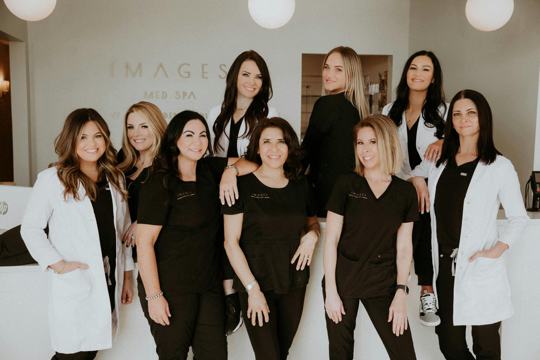 group of women at images medspa