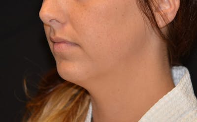 there is a woman with a white shirt