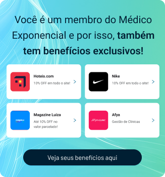 Você é um membro do Médico Exponencial e por isso, também tem benefícios exclusivos!
