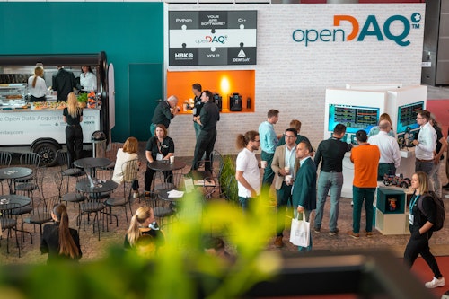 openDAQ booth at the ATS stuttgart