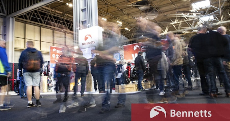Come and see Bennetts & BikeSocial at Motorcycle Live 2023