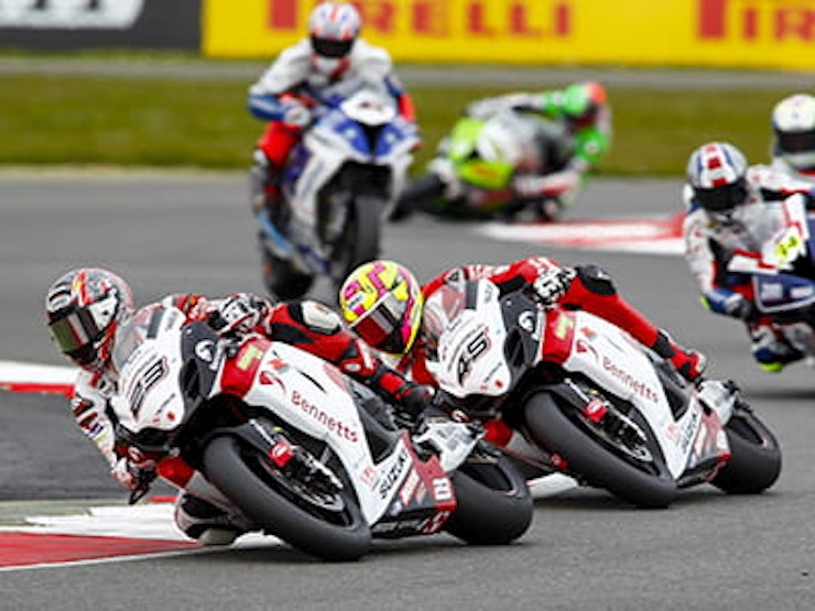 Top 10 for Bennetts Suzuki at Silverstone