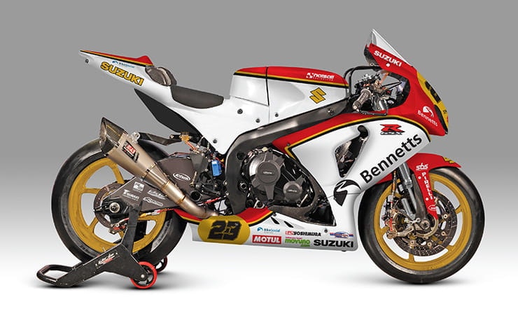 Bennetts Suzuki reveals special livery for Brands Hatch BSB