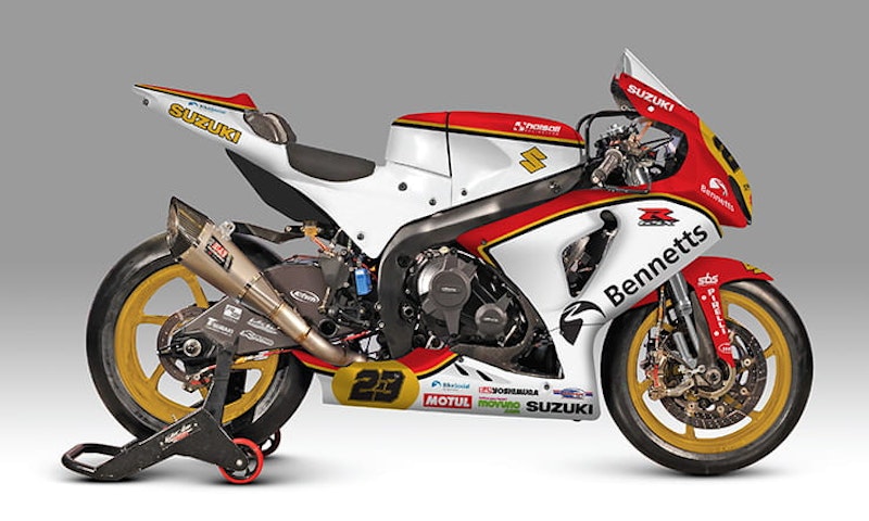Bennetts Suzuki reveals special livery for Brands Hatch BSB