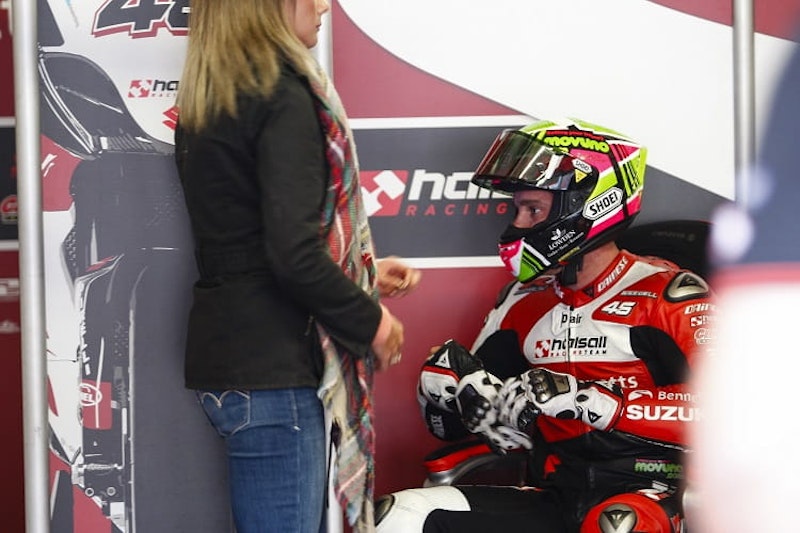 Difficult Assen qualifying for Bennetts Suzuki