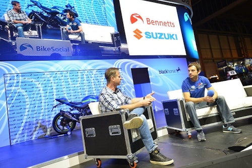 2017 Bennetts Suzuki BSB team launched at Motorcycle Live