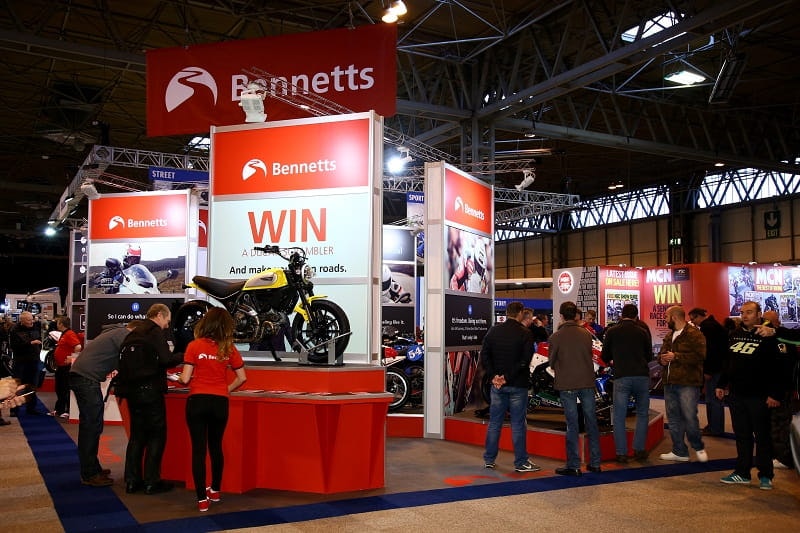Bennetts returns to Motorcycle Live