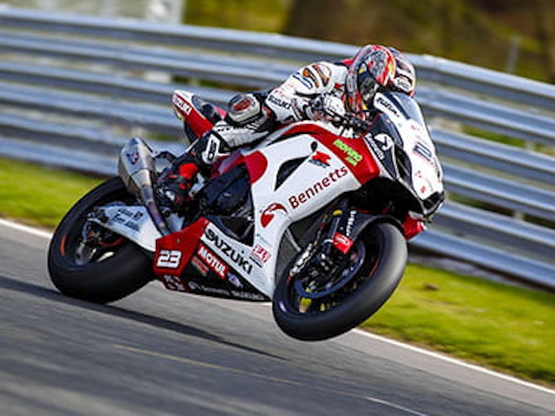 Oulton Park test a success for Bennetts Suzuki