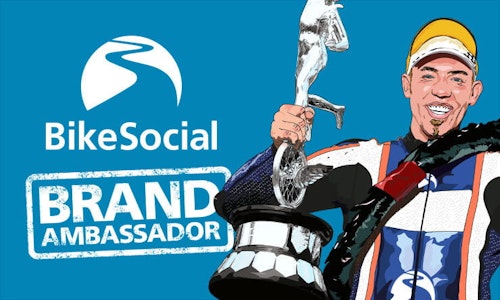Peter Hickman signs up as a BikeSocial Membership Ambassador