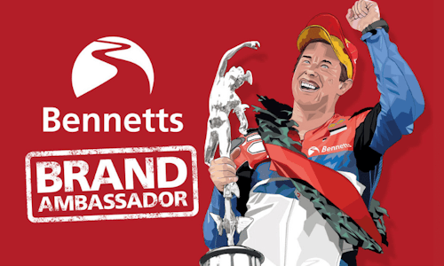 Bennetts strengthens partnership with John McGuinness MBE for 2022