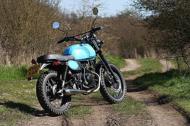 AJS Tempest Scrambler 125 2020 tested – 125cc street scrambler