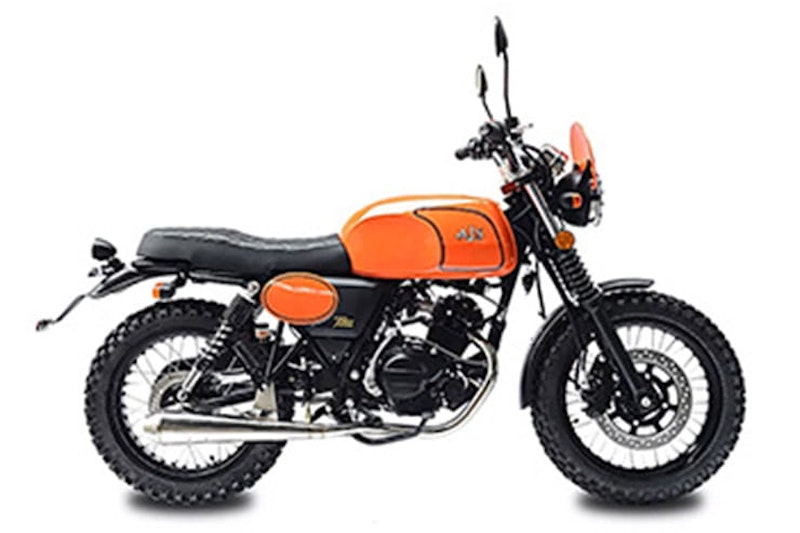 AJS Tempest Scrambler 125 2020 tested – 125cc street scrambler
