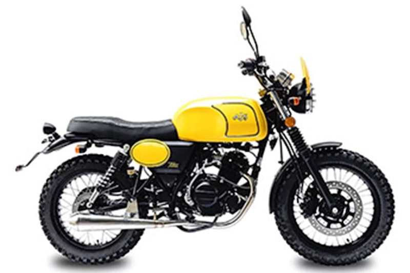 AJS Tempest Scrambler 125 2020 tested – 125cc street scrambler