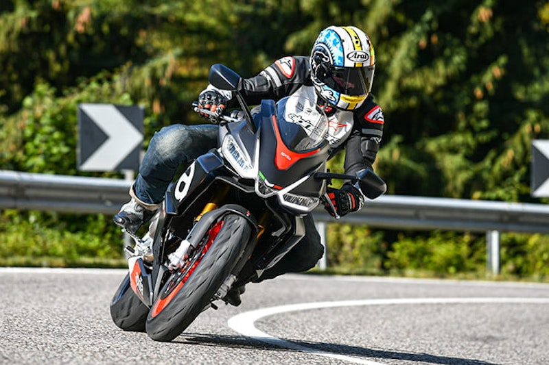 Aprilia have arguably created a new segment with this light, 100bhp, parallel-twin RS600, creating an affordable, usable sports bike (with a plethora of rider aids) for the road.