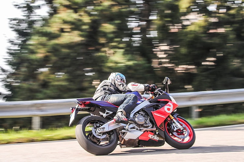 Aprilia have arguably created a new segment with this light, 100bhp, parallel-twin RS600, creating an affordable, usable sports bike (with a plethora of rider aids) for the road.