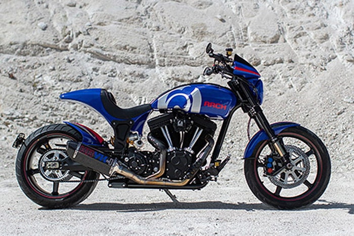 We ride the heavily revised, 2032cc ARCH KRGT-1 in California.