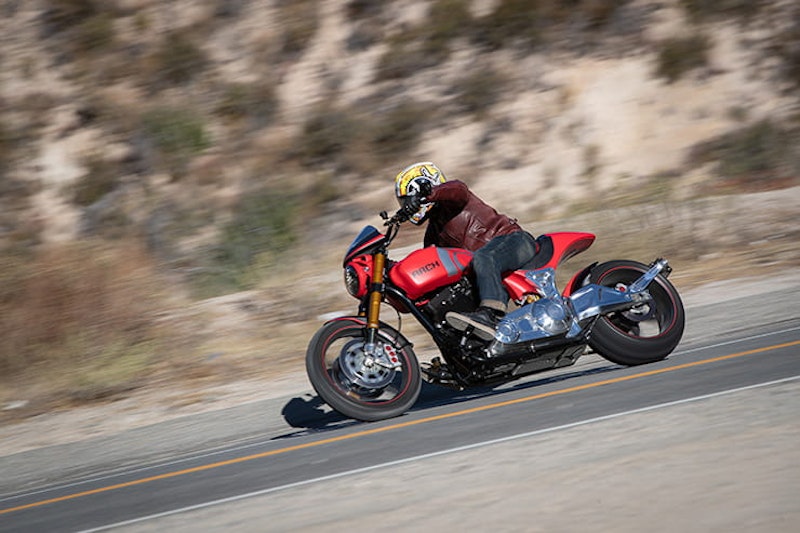 We ride the heavily revised, 2032cc ARCH KRGT-1 in California.