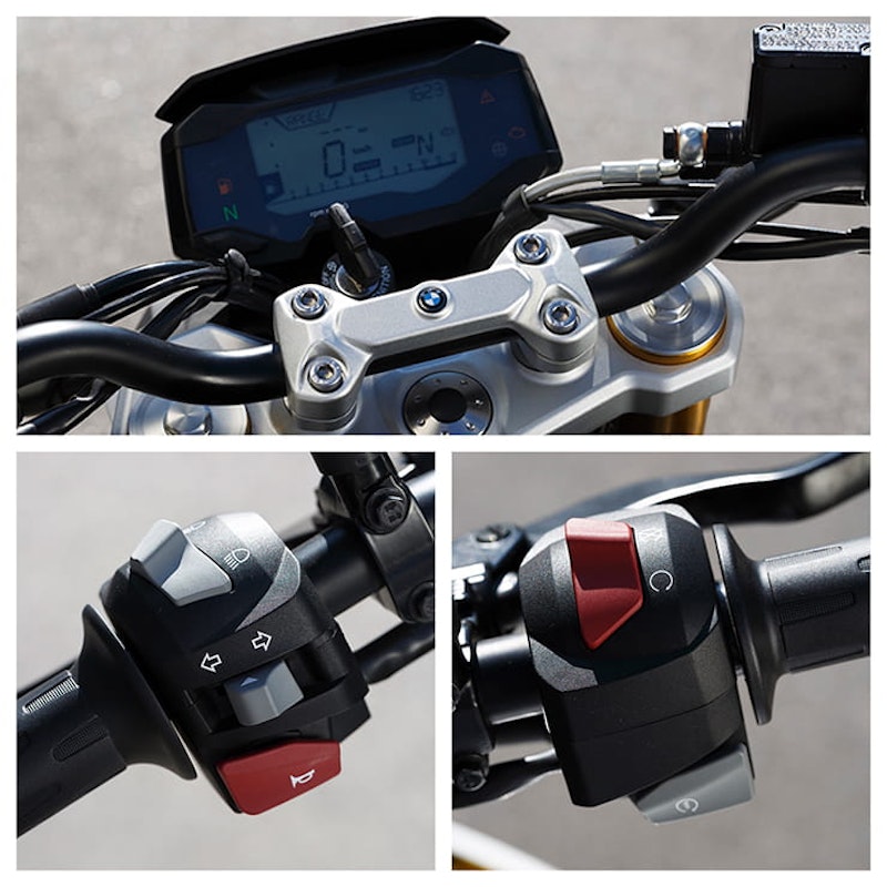 LED dashboard and bar details
