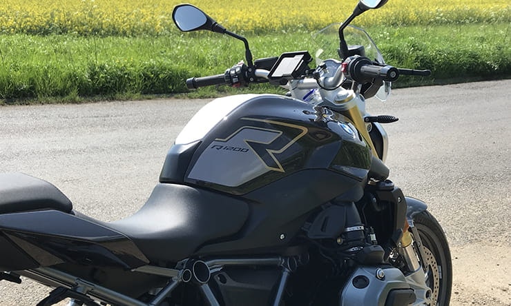 BMW R1200R low seat version review