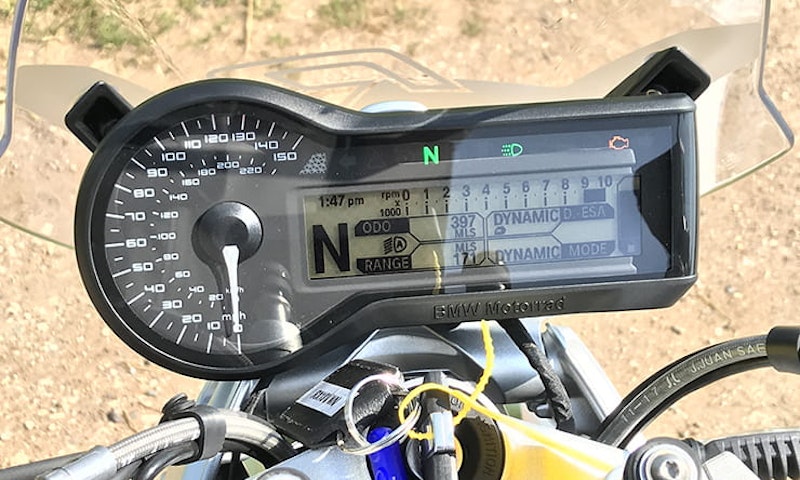 BMW R1200R low seat version review