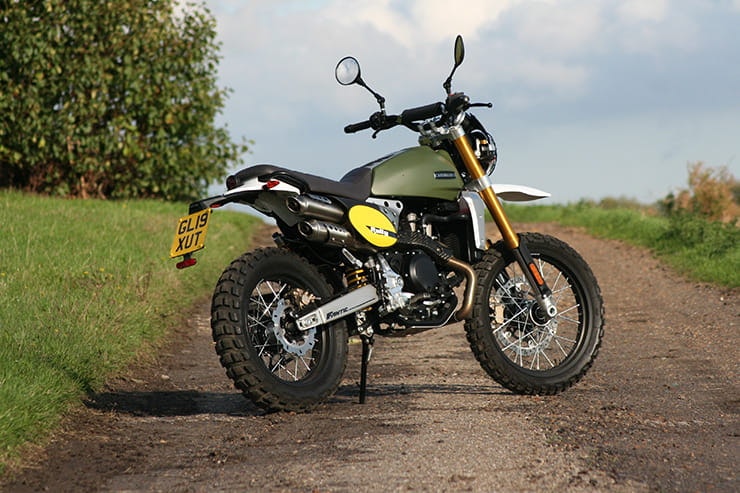 Fantic Caballero Rally  – the seven grand, single-cylinder, 500cc scrambler with extra off-road ingredients