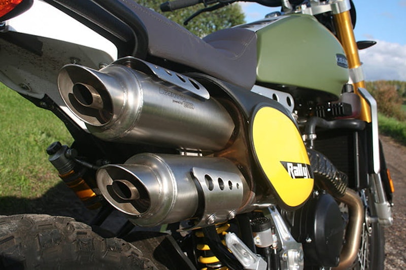 Fantic Caballero Rally  – the seven grand, single-cylinder, 500cc scrambler with extra off-road ingredients