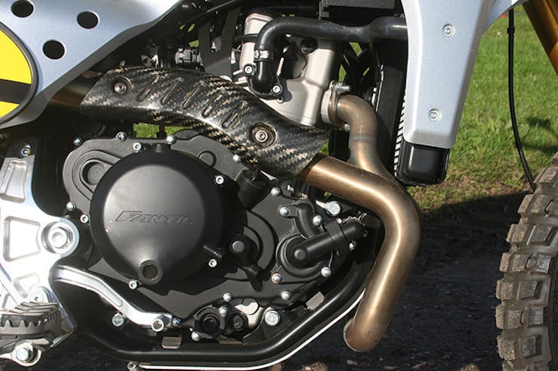 Fantic Caballero Rally  – the seven grand, single-cylinder, 500cc scrambler with extra off-road ingredients