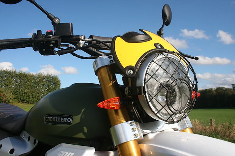 Fantic Caballero Rally  – the seven grand, single-cylinder, 500cc scrambler with extra off-road ingredients