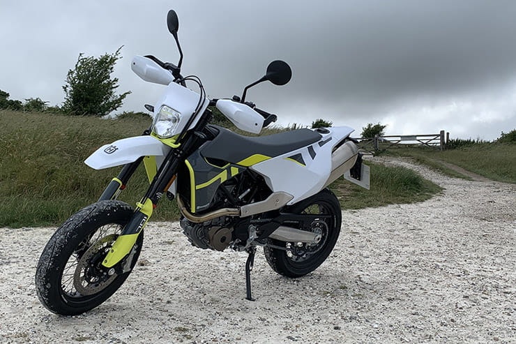 Finally a Supermoto that lives up to the hype. Husqvarna’s 701SM is a single-minded but credible alternative to sports bikes