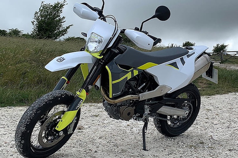 Finally a Supermoto that lives up to the hype. Husqvarna’s 701SM is a single-minded but credible alternative to sports bikes