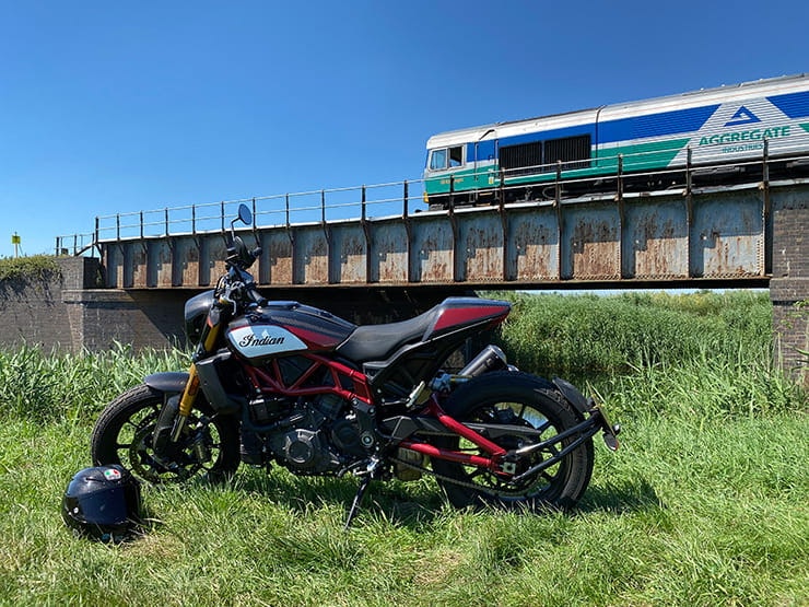2020 Indian FTR 1200 Carbon review Bennetts BikeSocial