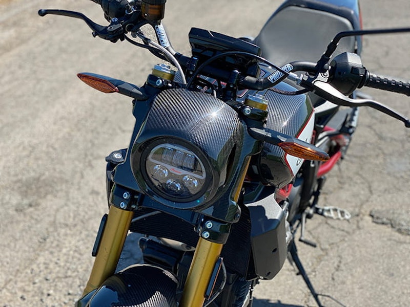 2020 Indian FTR 1200 Carbon review Bennetts BikeSocial