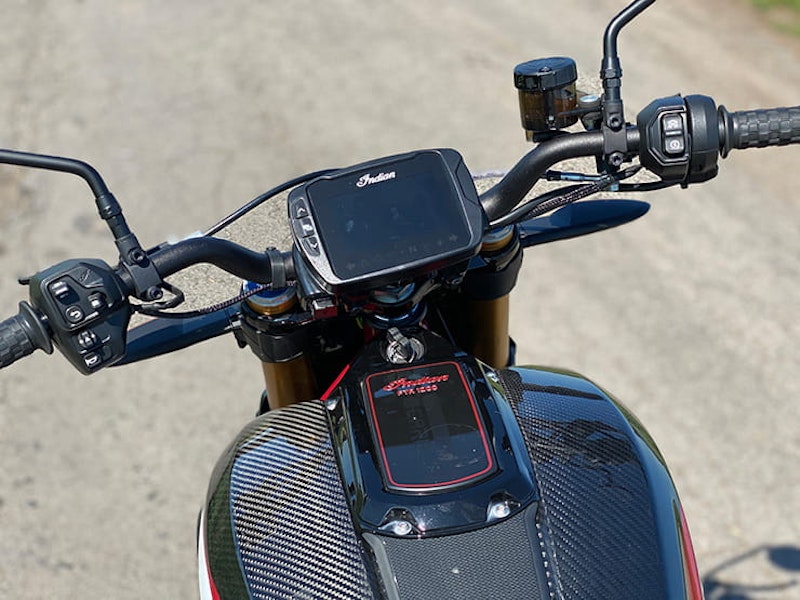 2020 Indian FTR 1200 Carbon review Bennetts BikeSocial