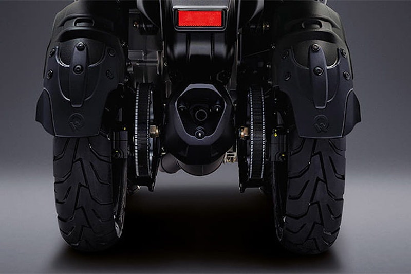 Four-wheel scooter promises twice as much grip as a two-wheeler. The 350cc, single cylinder engine makes 30bhp and it can be ridden on a car licence