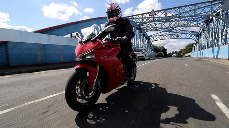 2017 Ducati Supersport S tested on an urban commute
