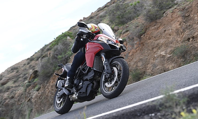 Multistrada 950 ridden by BikeSocial