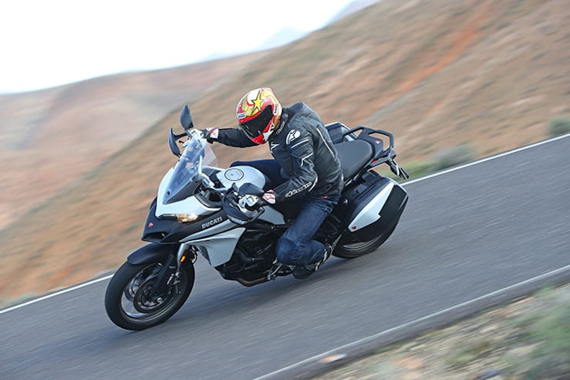 First test and review of Ducati