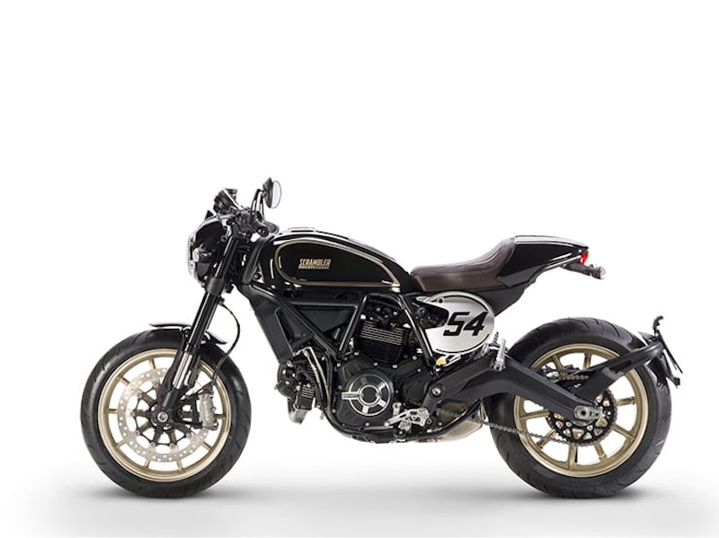 left side of Ducati