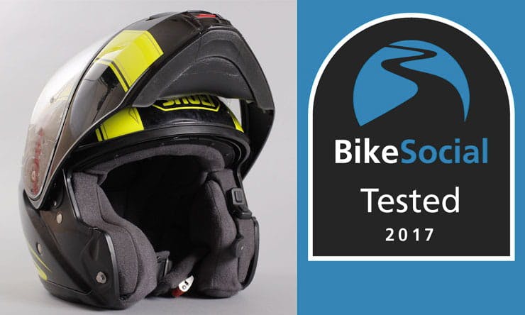 Shoei Neotec flip-front motorcycle helmet review