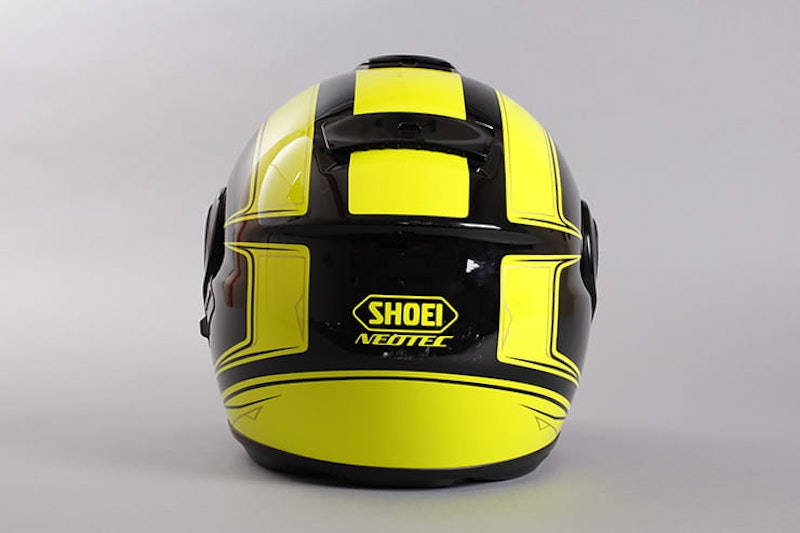 Shoei Neotec Rear view