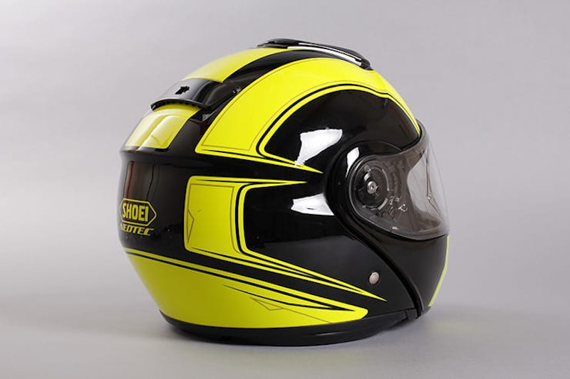 Shoei Neotec right side rear view