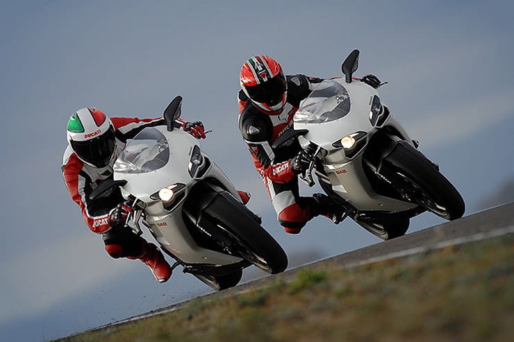 If you want a machine that encapsulates the sheer joy of riding and won’t scare the bejesus out of you, the Ducati 848 is a great option