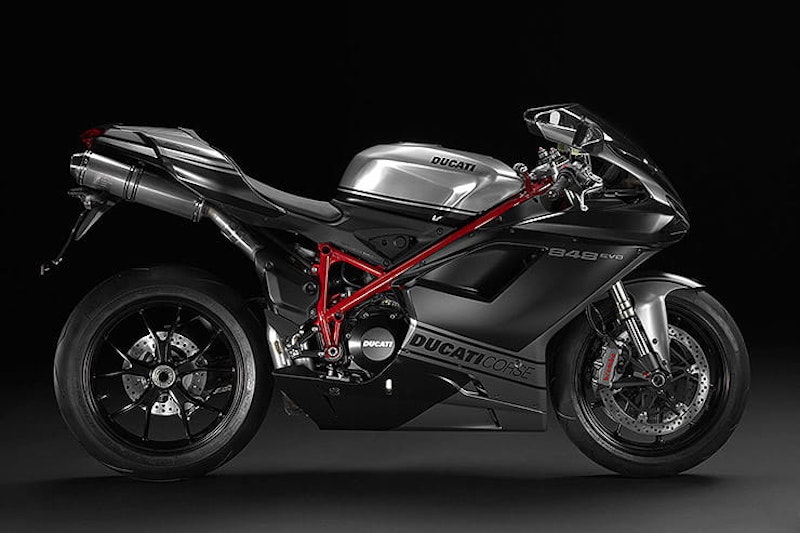 If you want a machine that encapsulates the sheer joy of riding and won’t scare the bejesus out of you, the Ducati 848 is a great option
