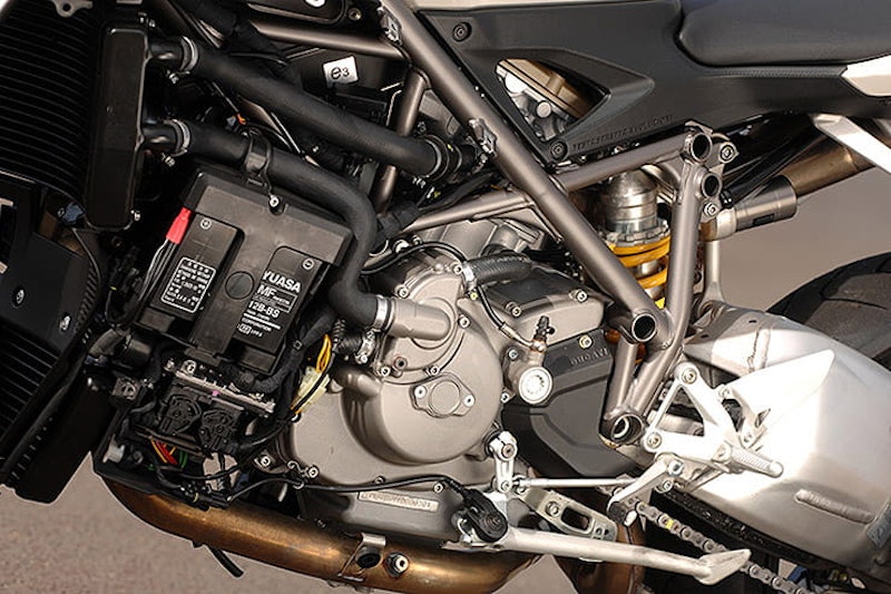 If you want a machine that encapsulates the sheer joy of riding and won’t scare the bejesus out of you, the Ducati 848 is a great option