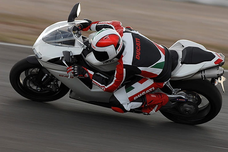 If you want a machine that encapsulates the sheer joy of riding and won’t scare the bejesus out of you, the Ducati 848 is a great option