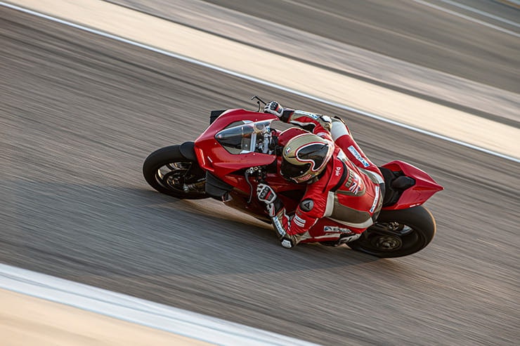Aero, frame and electronic upgrades make the Panigale V4 easier to ride and with more confidence.