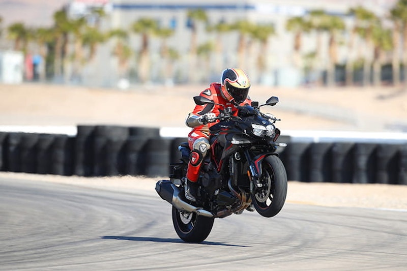 Does the 197bhp supercharged supernaked take the class to new heights with even more fruitloopiness?