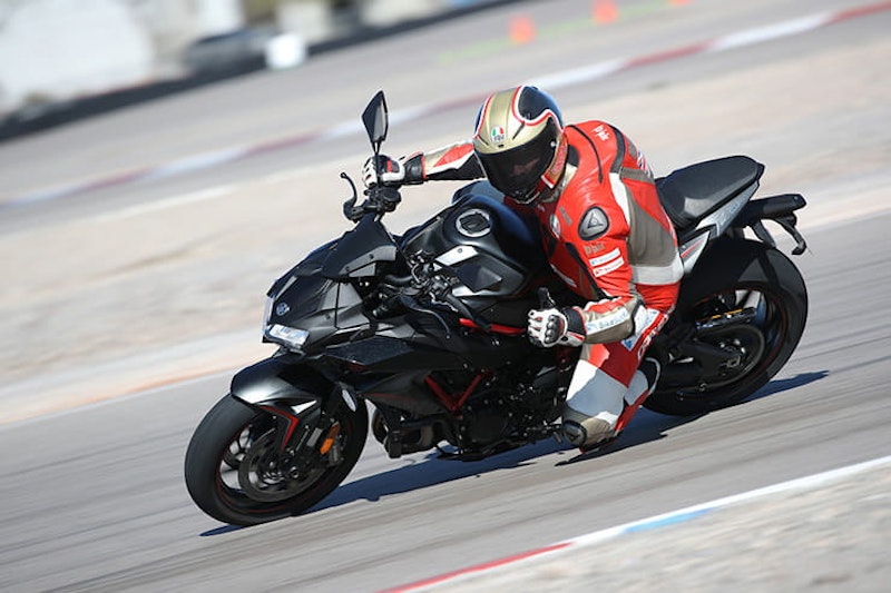 Does the 197bhp supercharged supernaked take the class to new heights with even more fruitloopiness?