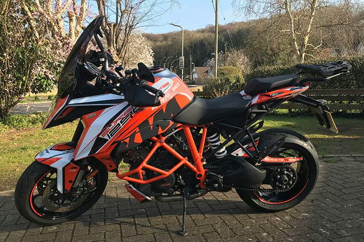 thumbnail image 2 of Racefoxx Footrest Adapter Kit – KTM 1290 Superduke 2019, Left + Right, Black Steel 2 of 5