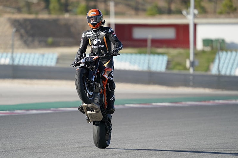The third coming of KTM’s bonkers hyper naked, the 1290 SUPER DUKE R, promises more power, less weight and triple the chassis stiffness.
